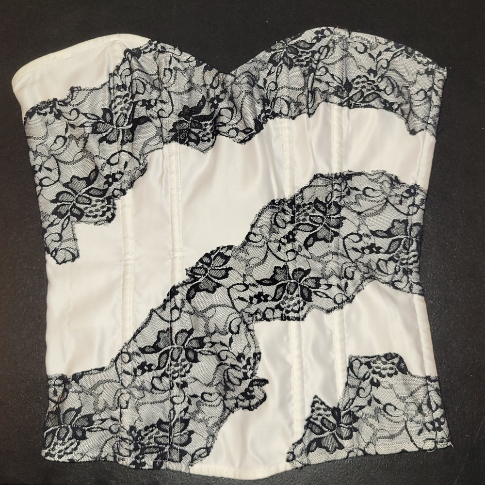 Black & White Corset